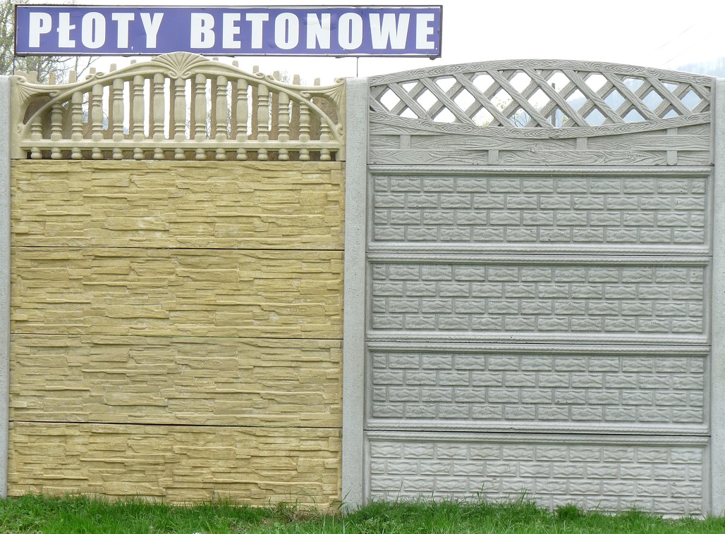 Betonowy płot 5
