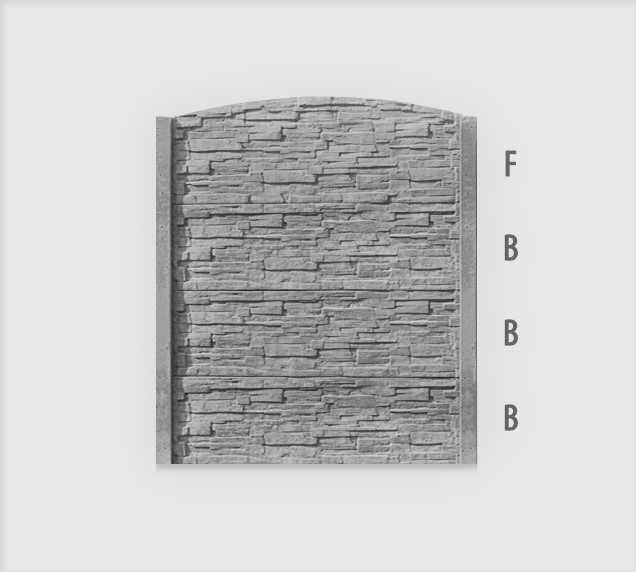 Betonowy płot 4